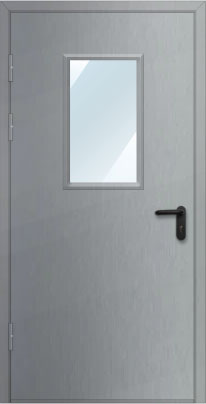 ДПМ-1 EIS-60 Дверь противопожарная металлическая EIS60 однопольная из нержавеющей стали с остеклением 400х600 ДПМ-1 EIS-60 Дверь противопожарная металлическая EIS60 однопольная из нержавеющей стали с остеклением 400х600