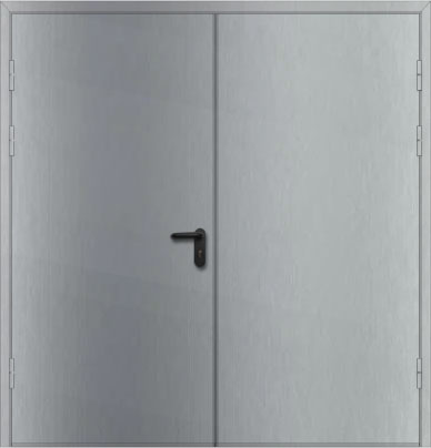 ДМ-2 Дверь металлическая равнопольная из нержавеющей стали ДМ-2 Дверь металлическая равнопольная из нержавеющей стали