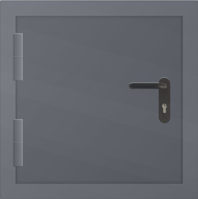 ЛМ-1 Люк металлический технический 500х500мм ЛМ-1 Люк металлический технический 500х500мм