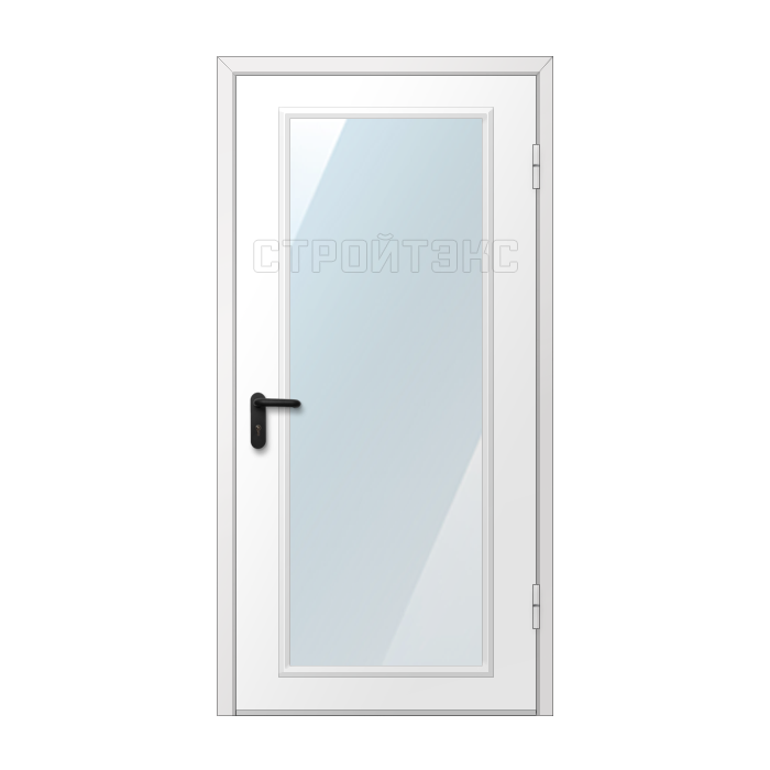 ДМО-1 Дверь металлическая с полным остеклением однопольная  ДМО-1 Дверь металлическая с полным остеклением однопольная